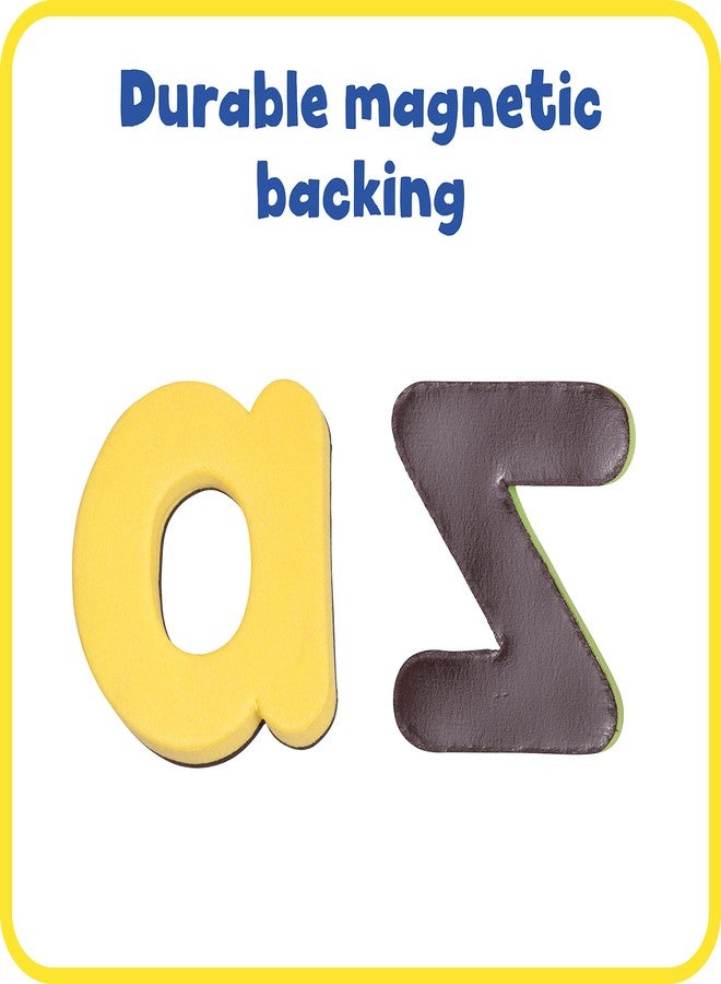 READY 2 LEARN Magnetic Alphabet - Lowercase - 52 Letters - Kids Foam Letter Magnets for the Classroom, Refrigerator or White Board - Large Magnets for Better Attraction - Image 5